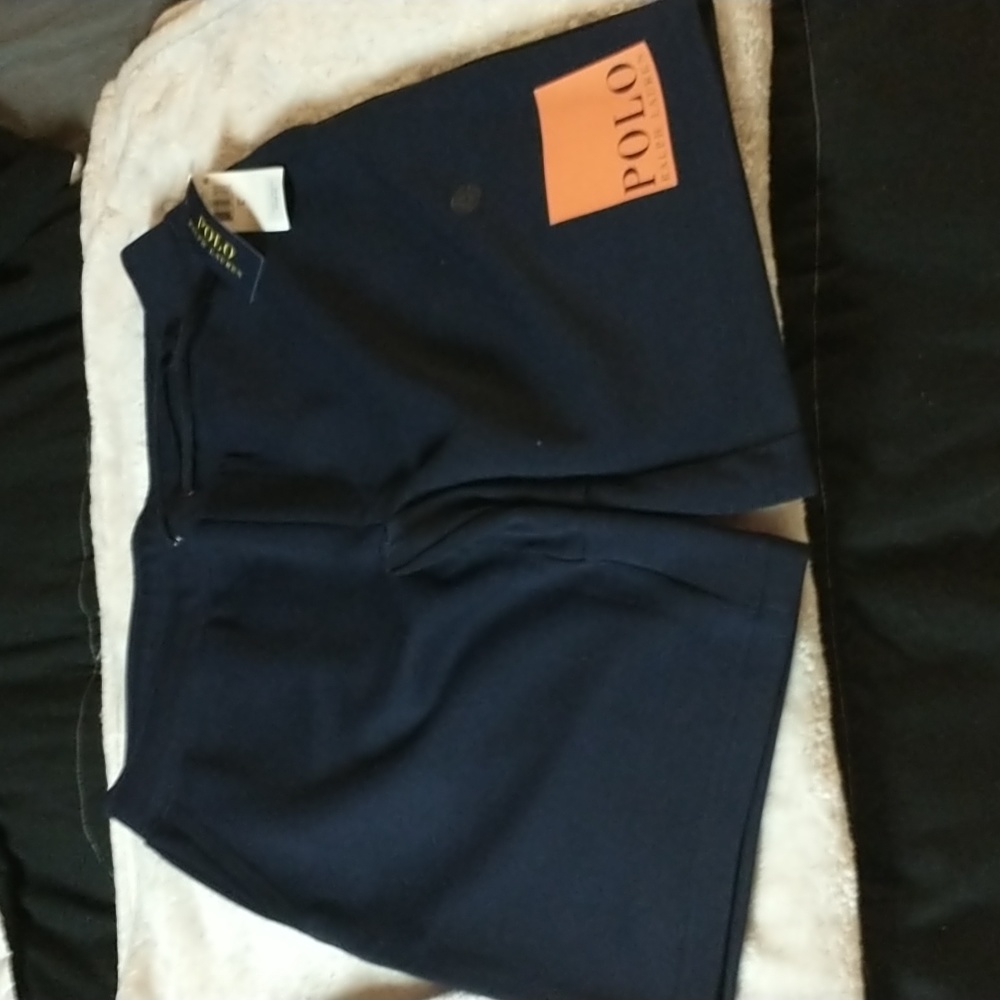 NWT MENS LG POLO RALPH LAUREN FLEWCE SHORTS